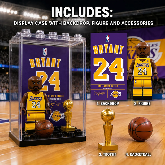 Kobe Bryant Lakers #24 Minifigure – Basketball Legend
