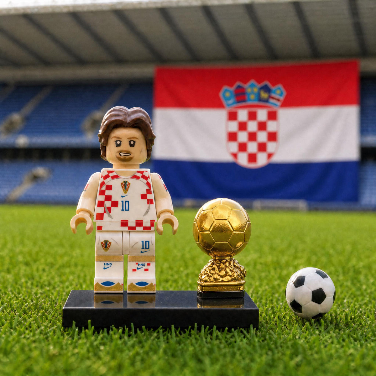 Luka Modrić #10 Croatia Legend Minifigure