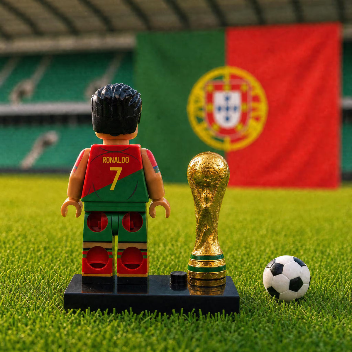 Cristiano Ronaldo #7 Portugal Legend Minifigure