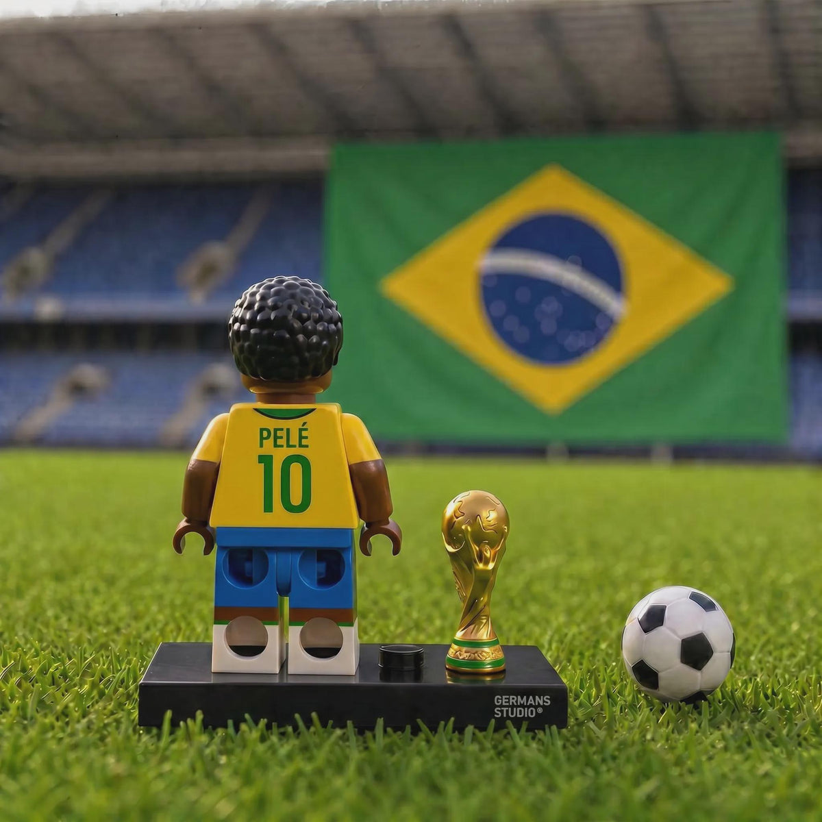 Pelé #10 Brazil National Team Minifigure