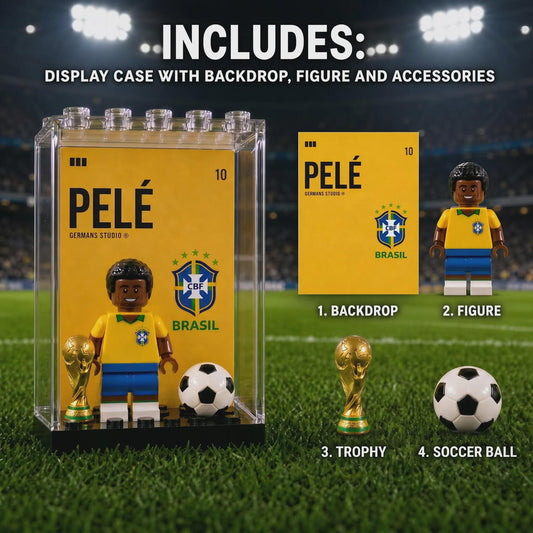 Pelé #10 Brazil National Team Minifigure
