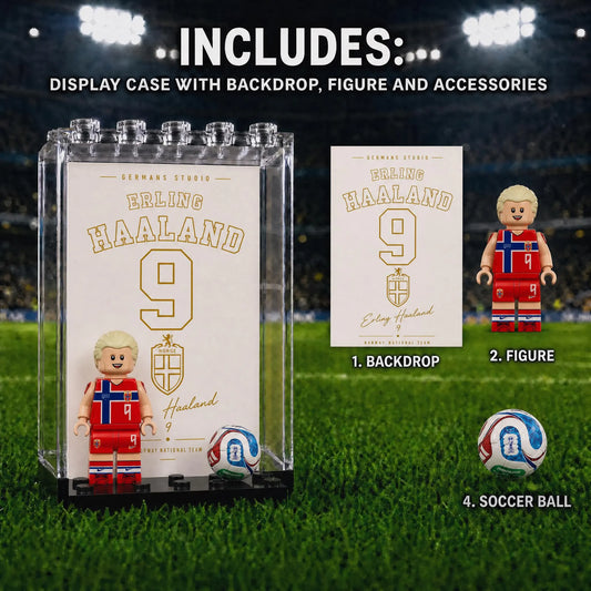 Erling Haaland #9 Norway National Team Minifigure