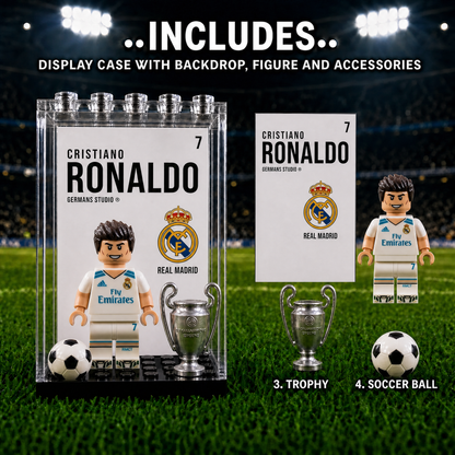 Cristiano Ronaldo Real Madrid Minifigure  CR7 Football