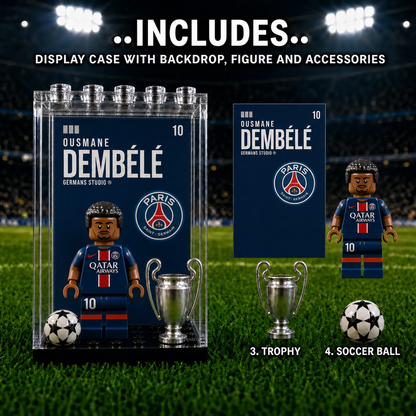 Ousmane Dembélé PSG Minifigure  Football Star