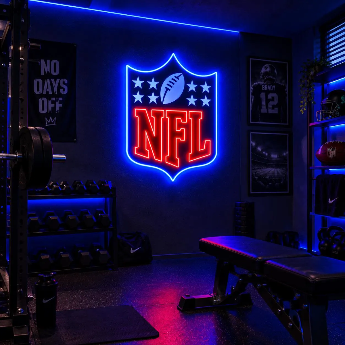 NFL Neon American Football LED