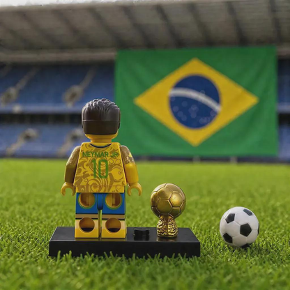 Neymar & Ronaldinho #10 Brazil 2-Pack Minifigures