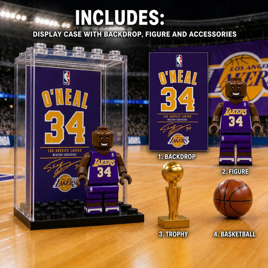 Shaquille O'Neal #34 Los Angeles Lakers Minifigure