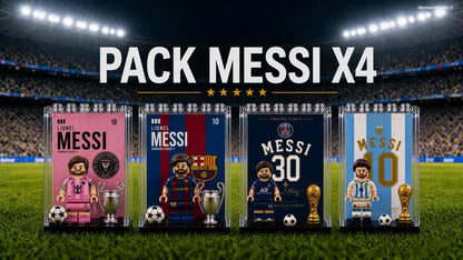 Lionel Messi 4-Pack Minifigures Collection