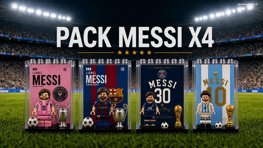 Lionel Messi 4-Pack Minifigures Collection