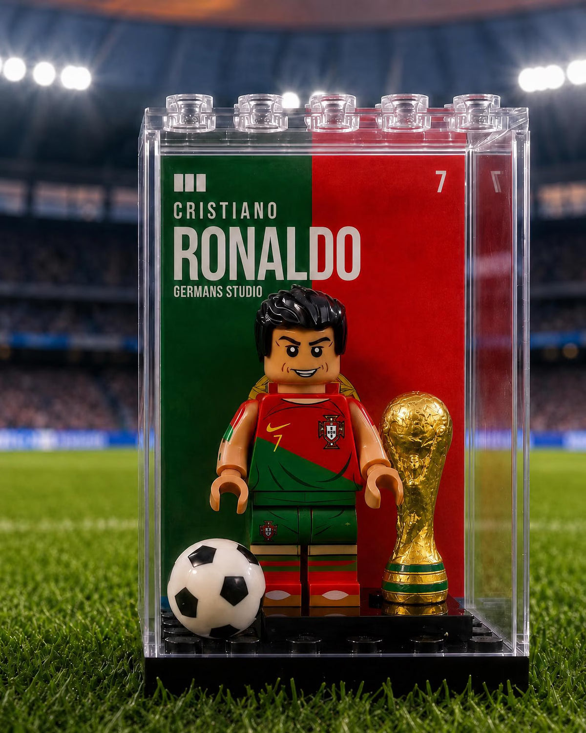 Cristiano Ronaldo #7 Portugal Legend Minifigure