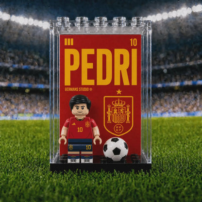 Pedri #10 Spain National Team Minifigure