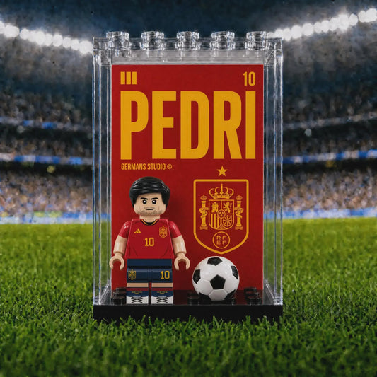 Pedri #10 Spain National Team Minifigure