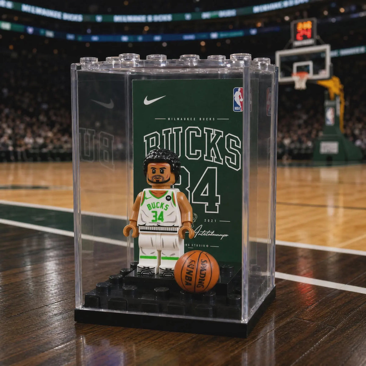 Giannis Antetokounmpo #34 Milwaukee Bucks Minifigure
