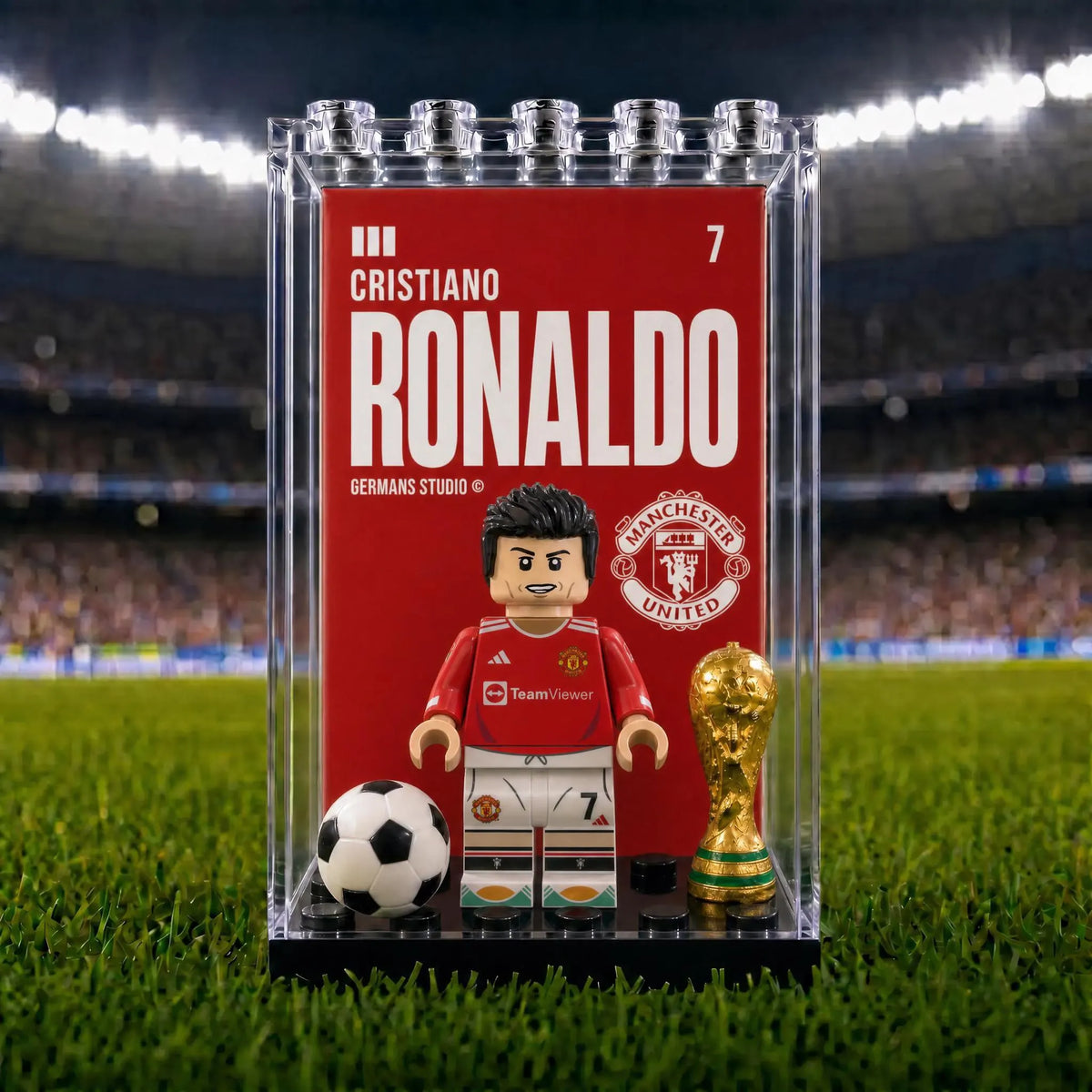 Cristiano Ronaldo #7 Manchester United Minifigure