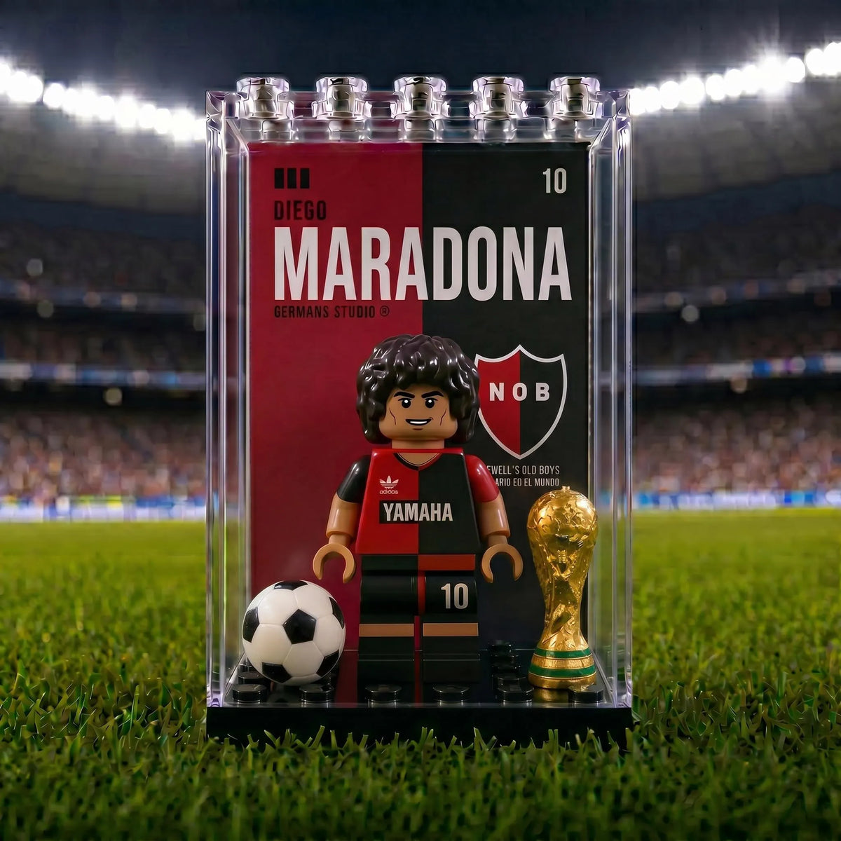 Diego Maradona #10 Newell's Old Boys Minifigure