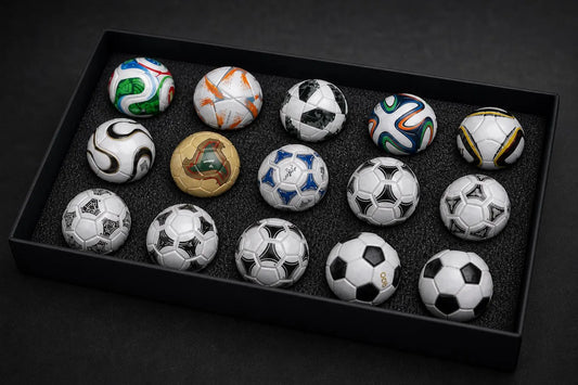 Historical World Cup Match Ball Collection Frame (1970 - 2026) | Exclusive Edition