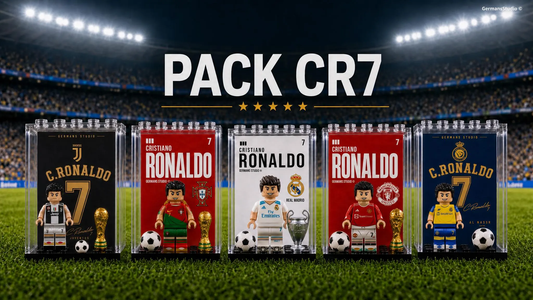 Pack of 5 Cristiano Ronaldo CR7 Minifigures – Football Legend Collection