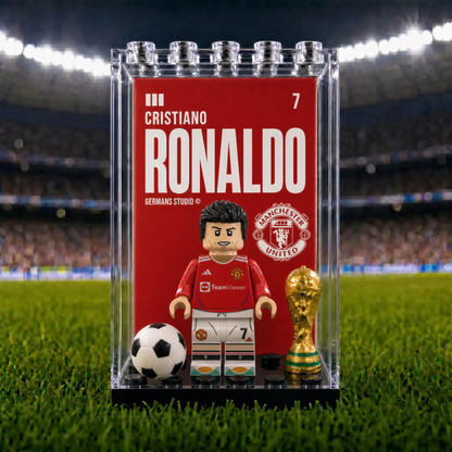 Pack of 5 Cristiano Ronaldo CR7 Minifigures – Football Legend Collection