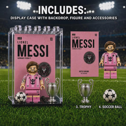 Lionel Messi #10 Inter Miami CF Minifigure