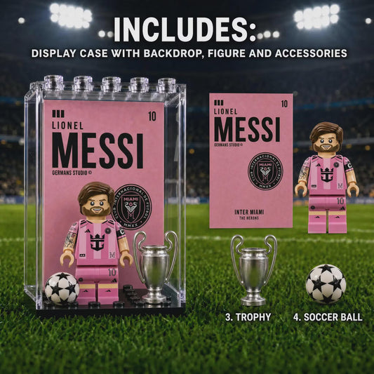 Lionel Messi #10 Inter Miami CF Minifigure
