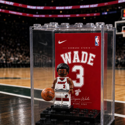 Dwyane Wade #3 Miami Heat Minifigure