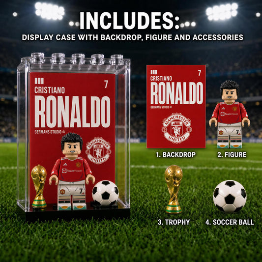 Cristiano Ronaldo #7 Manchester United Minifigure