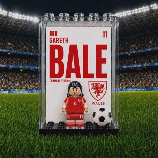 Gareth Bale #11 Wales National Team Custom Minifigure