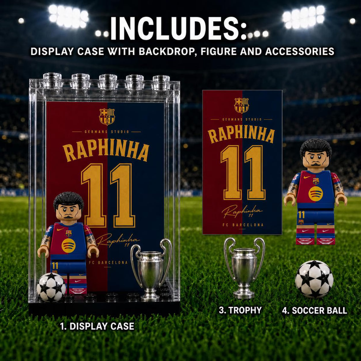 Raphinha #11 FC Barcelona Minifigure
