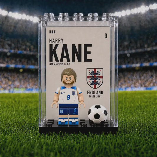 Harry Kane England Minifigure – Football Star Custom