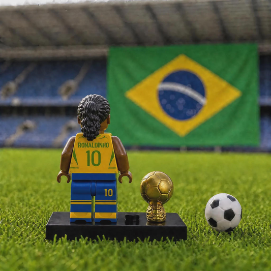 Neymar & Ronaldinho #10 Brazil 2-Pack Minifigures